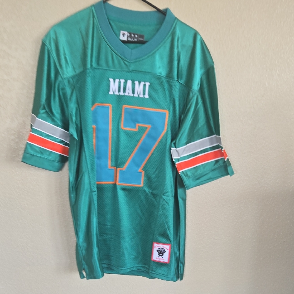 Miami Dolphins Jaylen Waddle #17 Jersey – Size Medium (Mens)– Teal